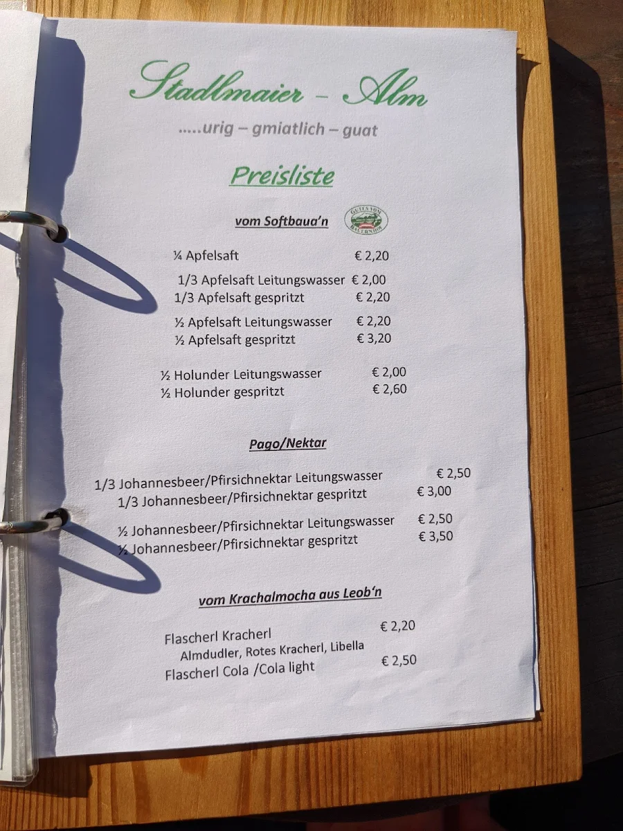 Speisekarte photo 2