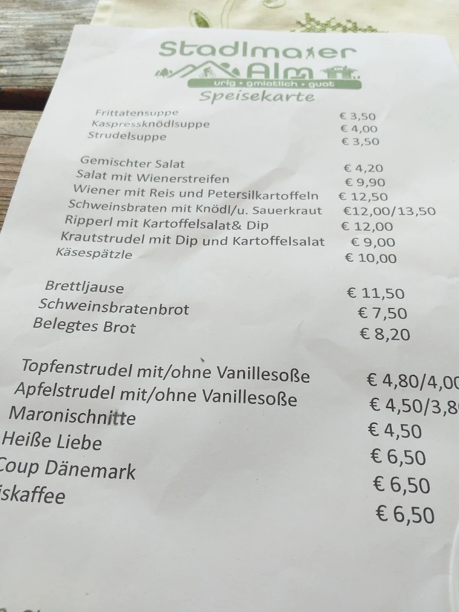 Speisekarte photo 4