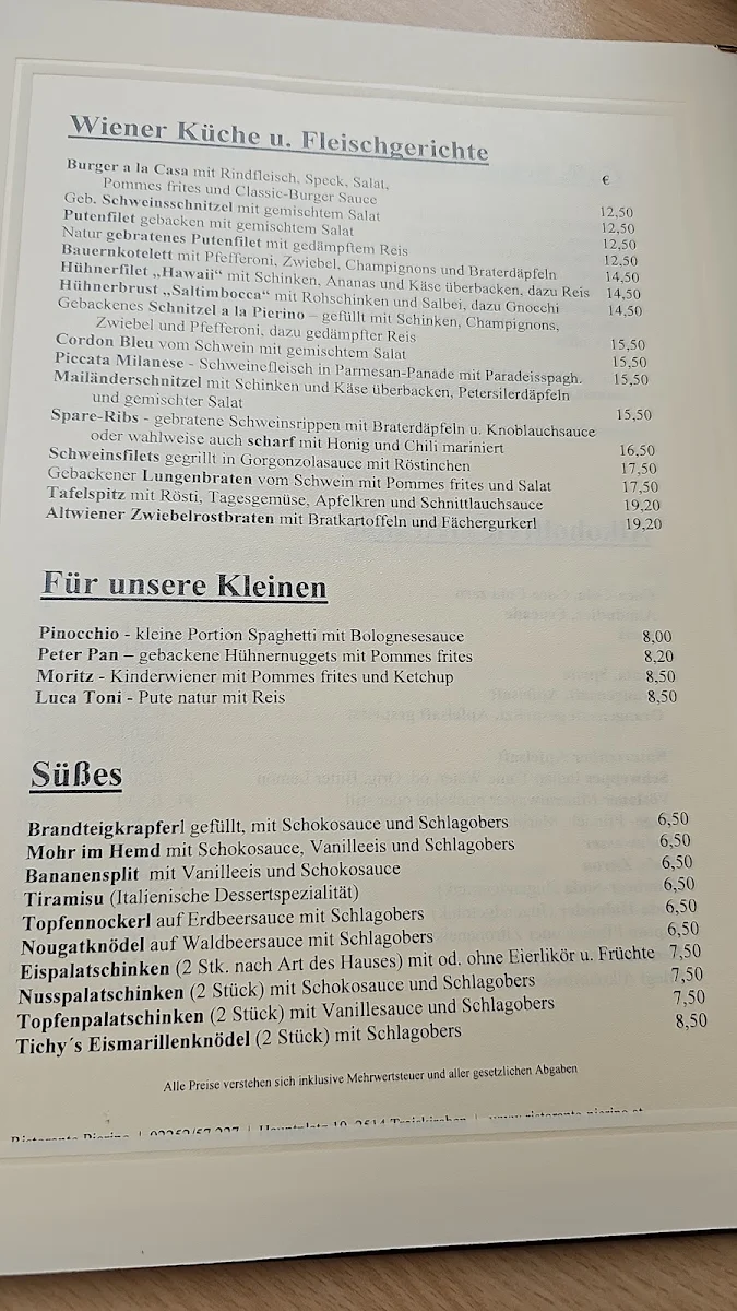 Speisekarte photo 1