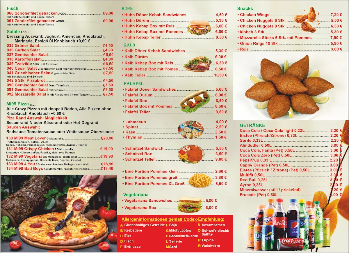 Speisekarte photo 1