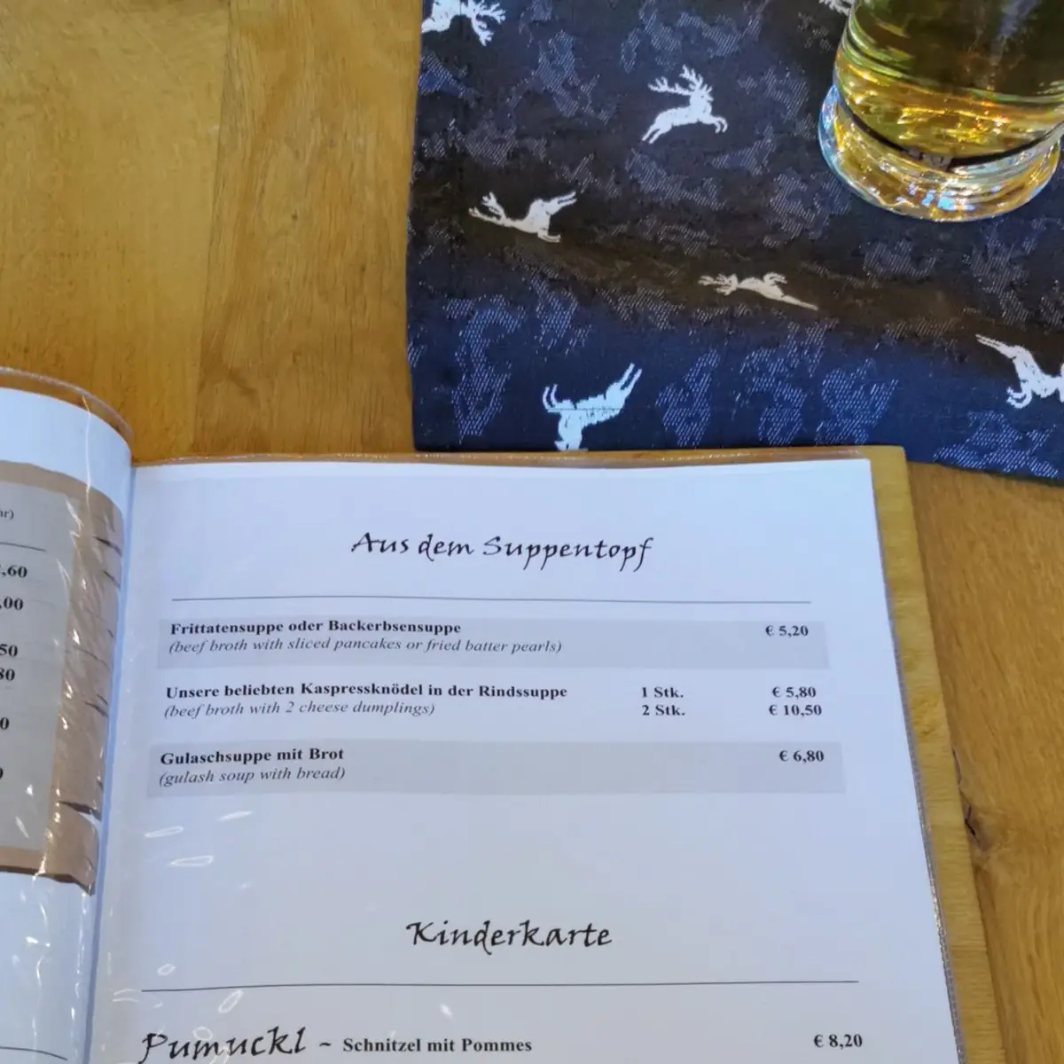 Speisekarte photo 2