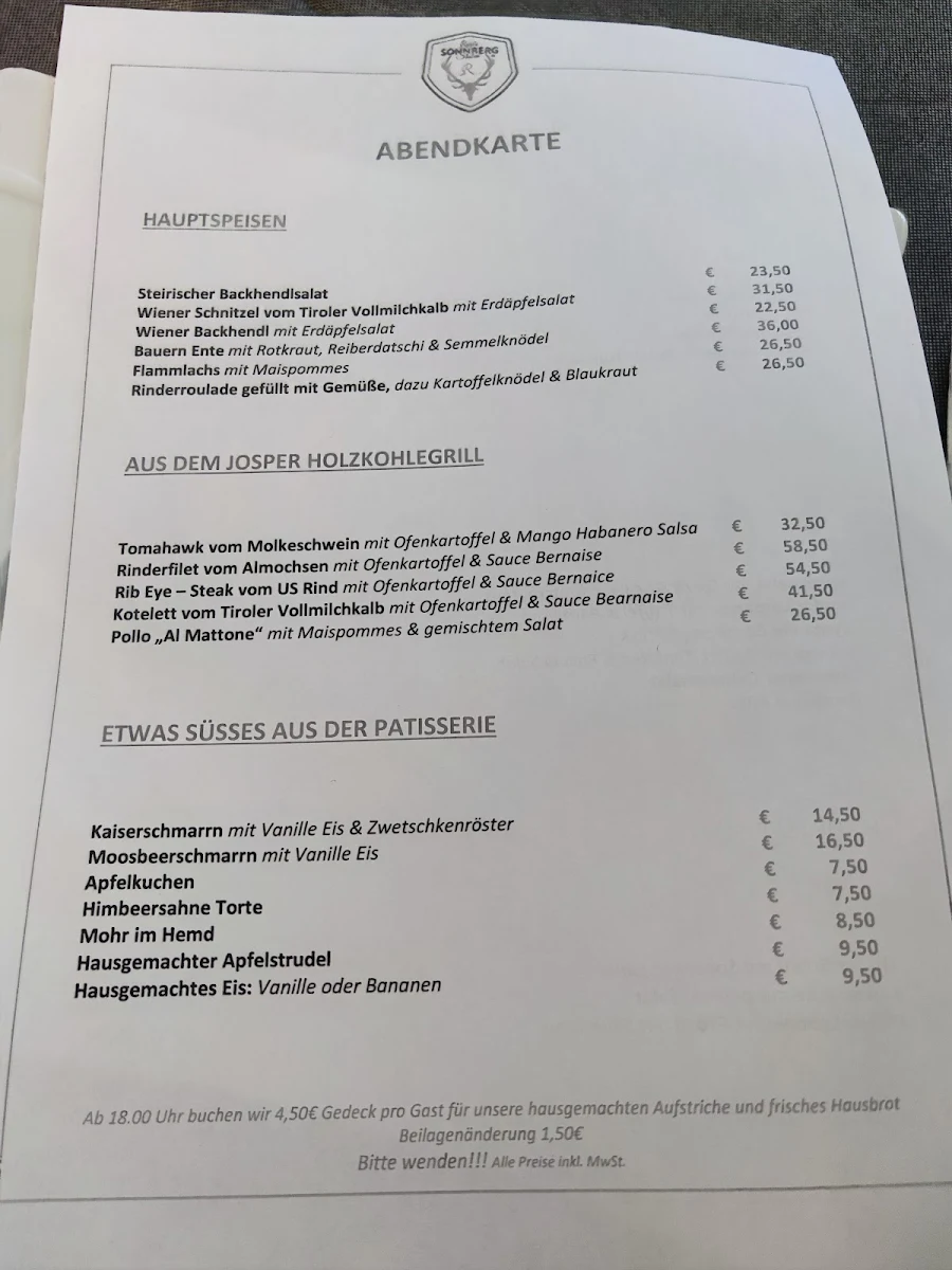 Speisekarte photo 10