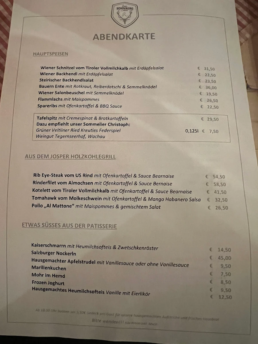 Speisekarte photo 6