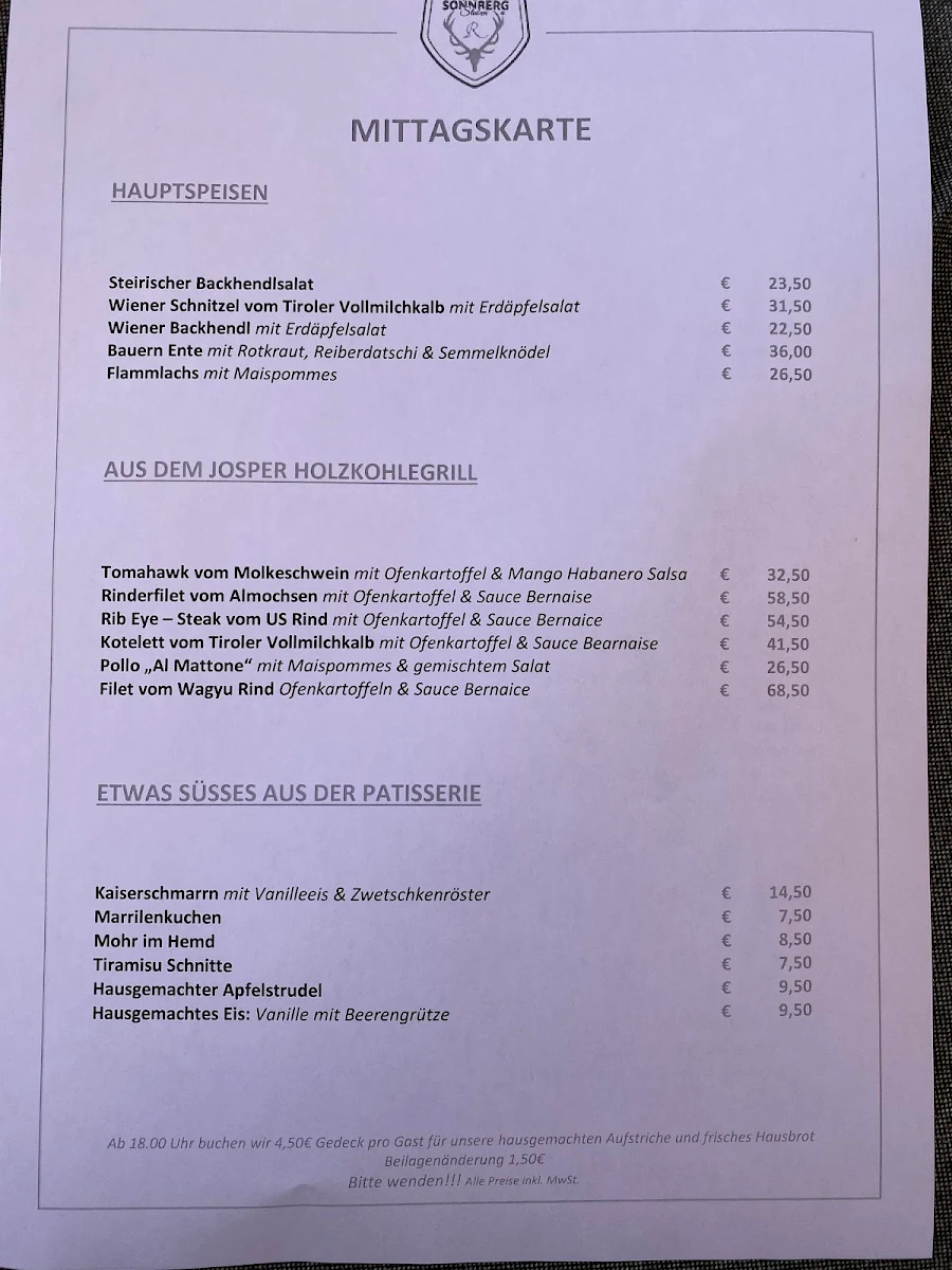Speisekarte photo 7