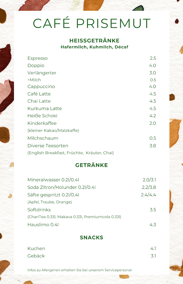 Speisekarte photo 1