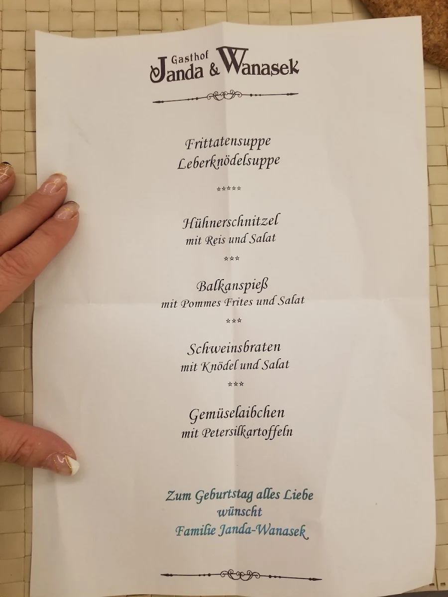 Speisekarte photo 1