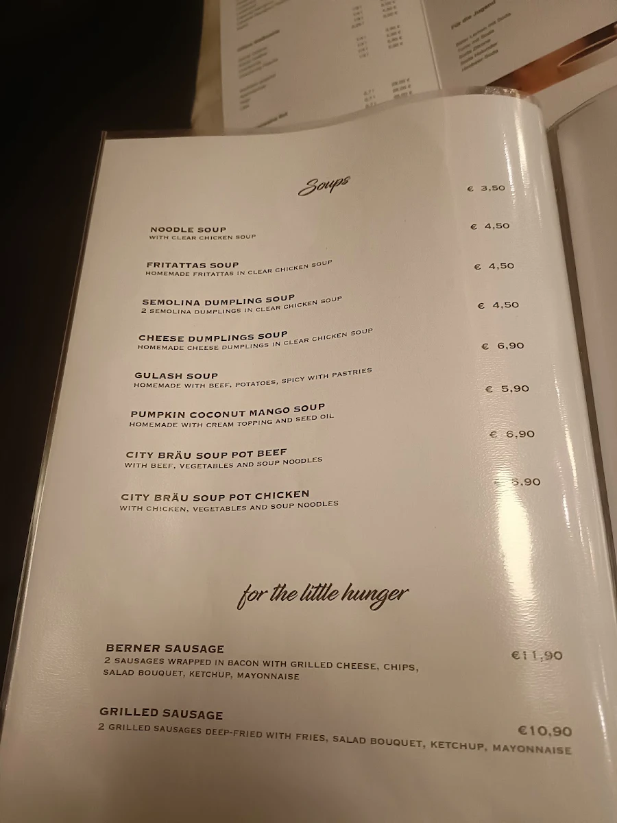 Speisekarte photo 5