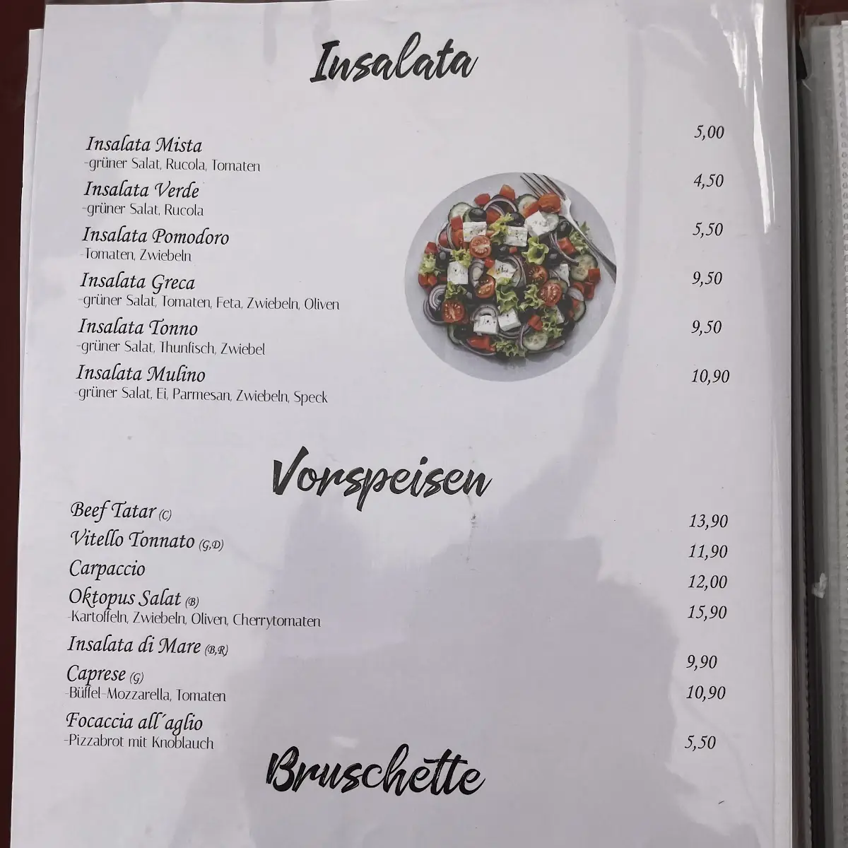 Speisekarte photo 4