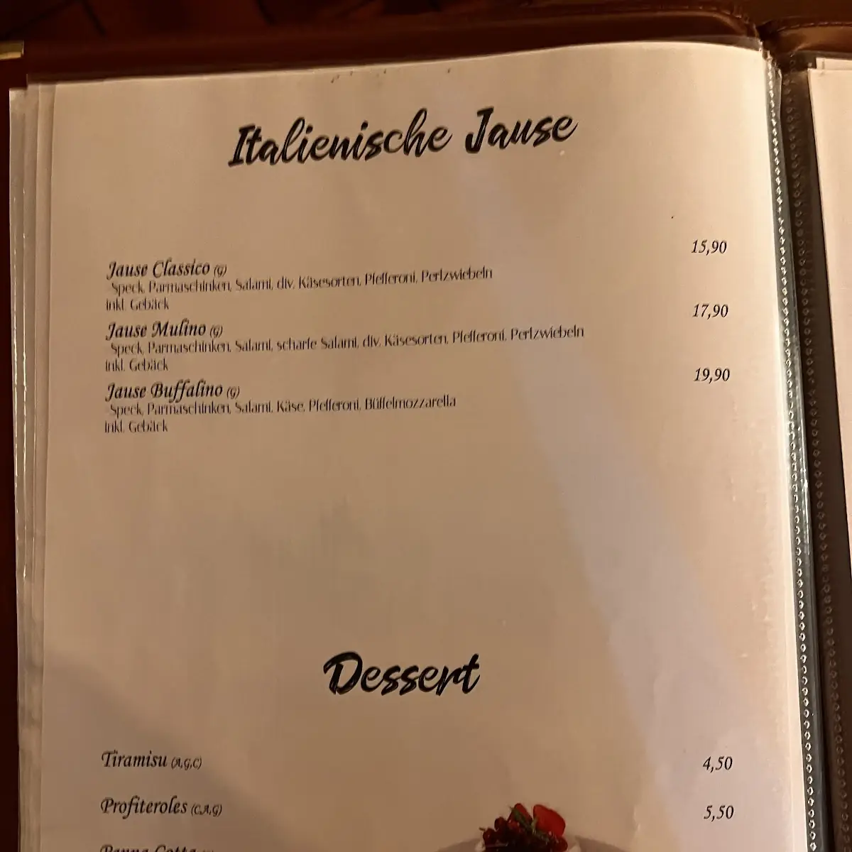 Speisekarte photo 6