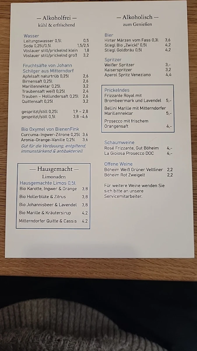 Speisekarte photo 4