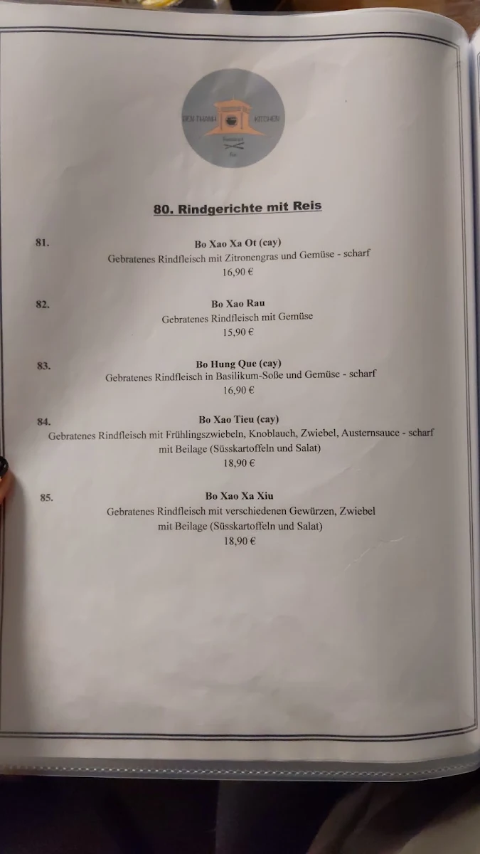 Speisekarte photo 1