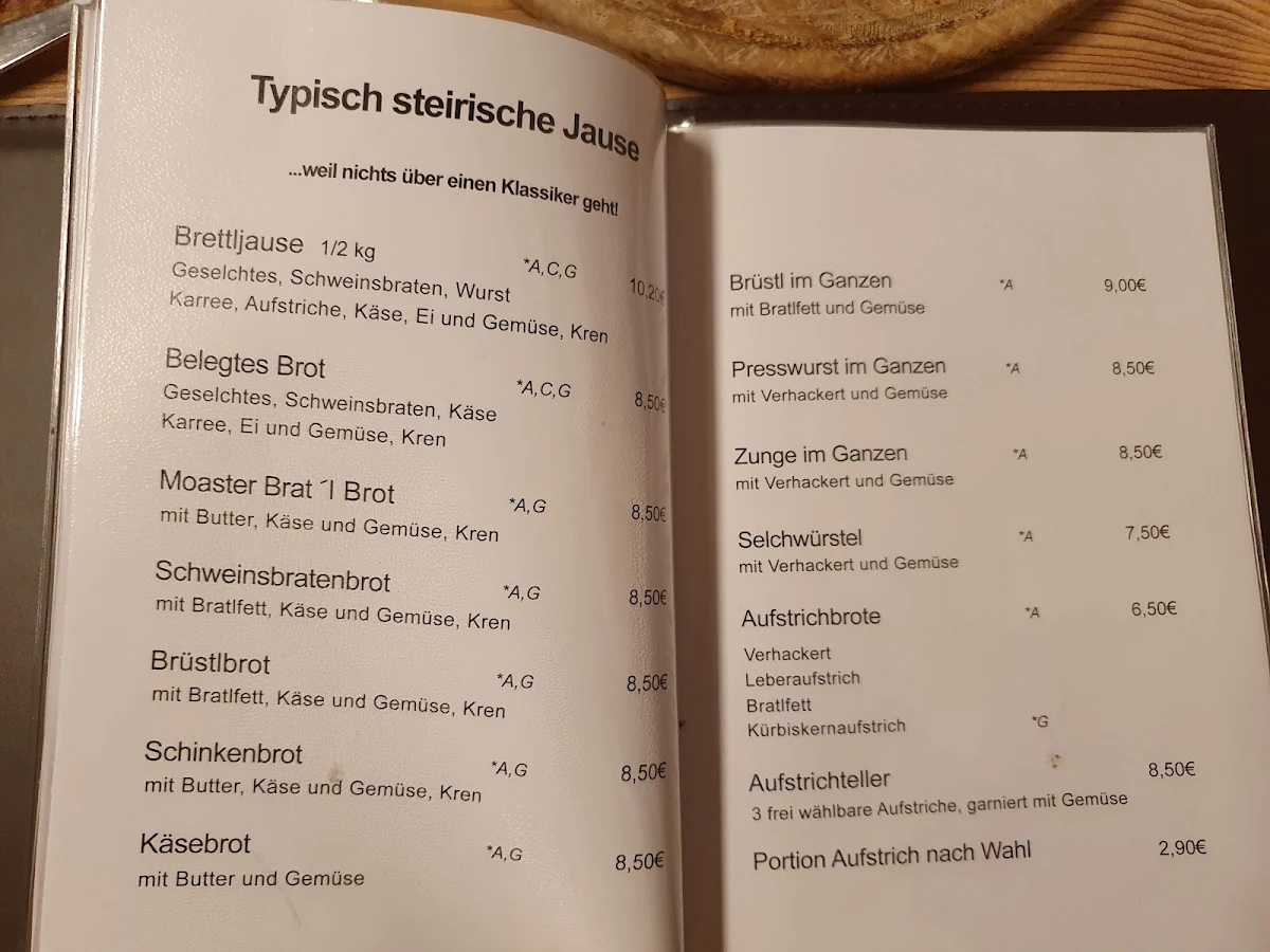Speisekarte photo 1