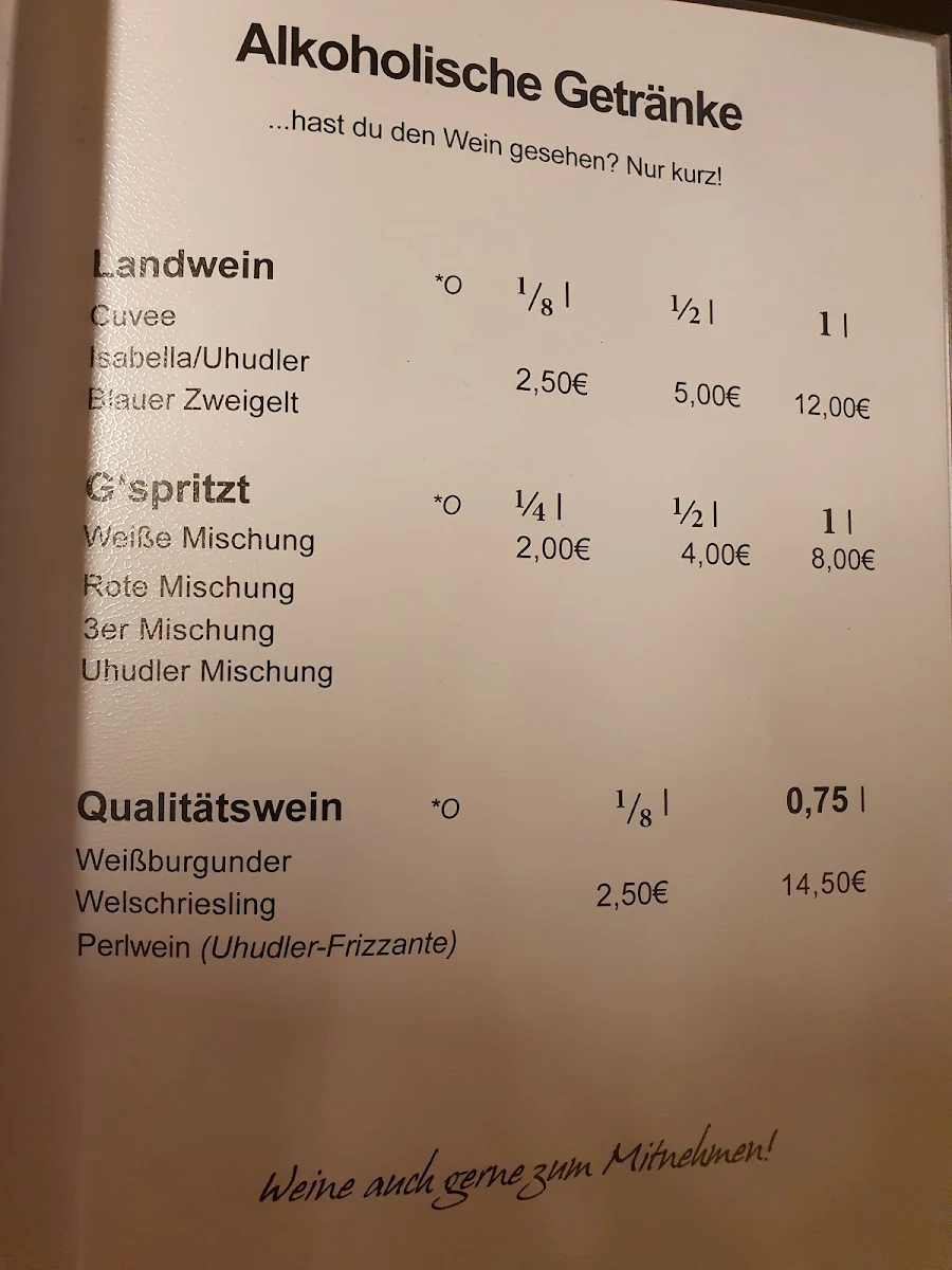 Speisekarte photo 2