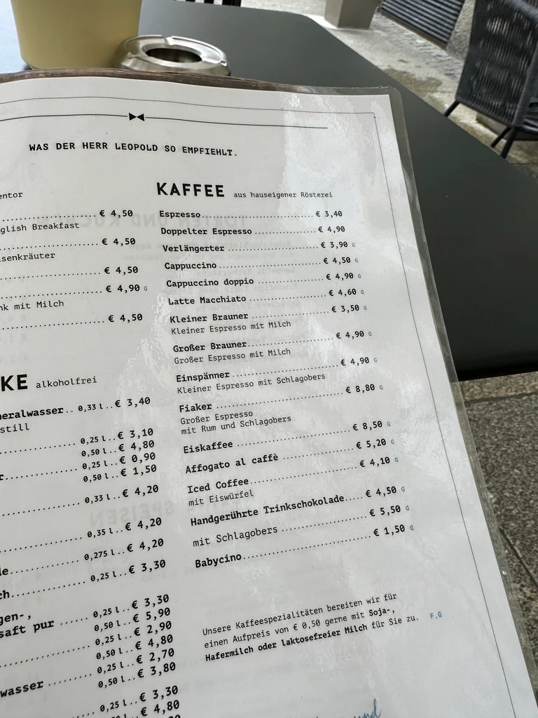 Speisekarte photo 2