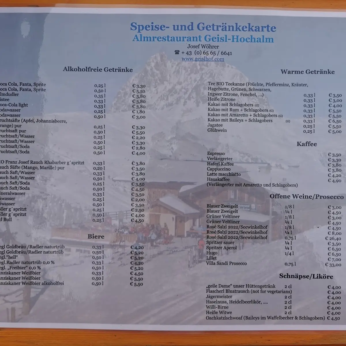 Speisekarte photo 6