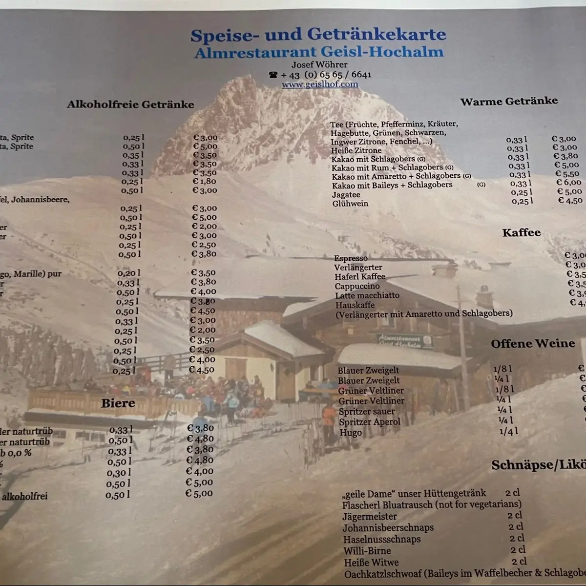 Speisekarte photo 9