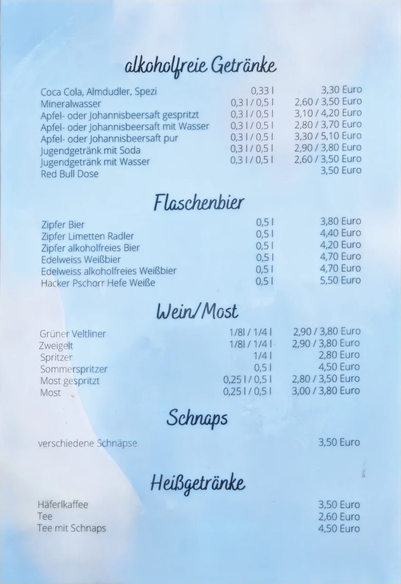 Speisekarte photo 1
