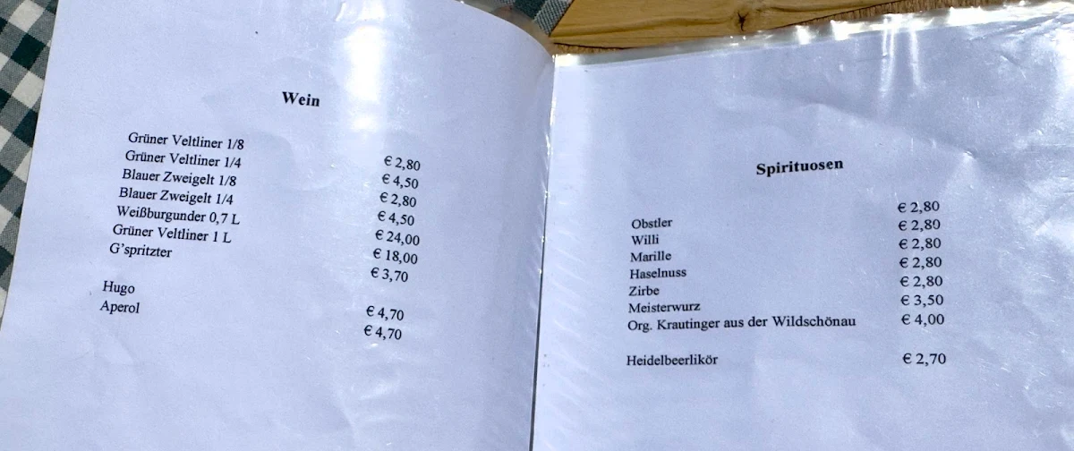 Speisekarte photo 10