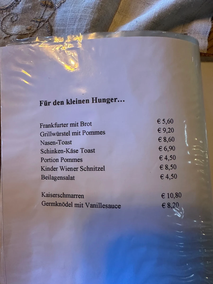 Speisekarte photo 2