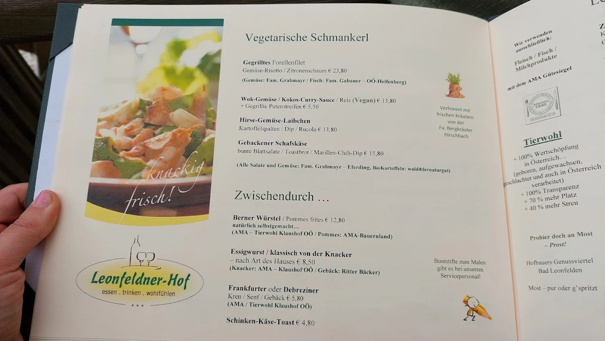 Speisekarte photo 2