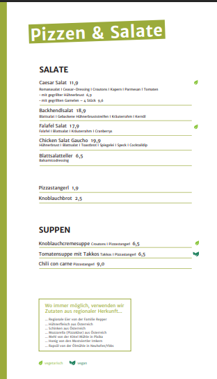 Speisekarte photo 6
