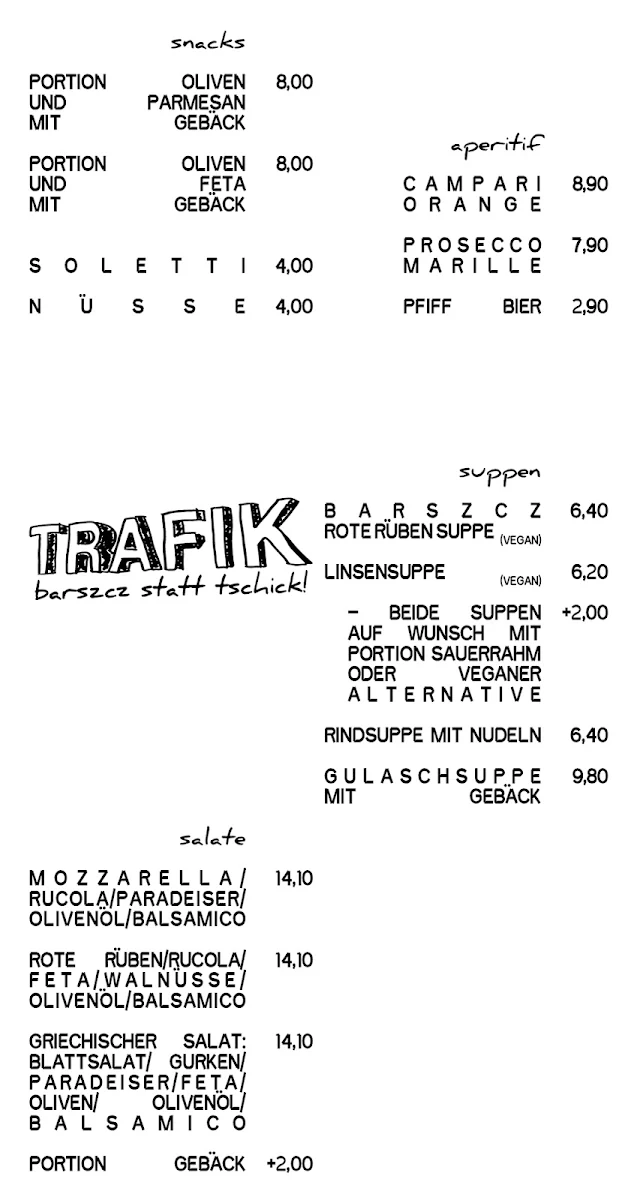 Speisekarte photo 1
