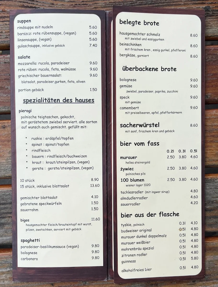 Speisekarte photo 9