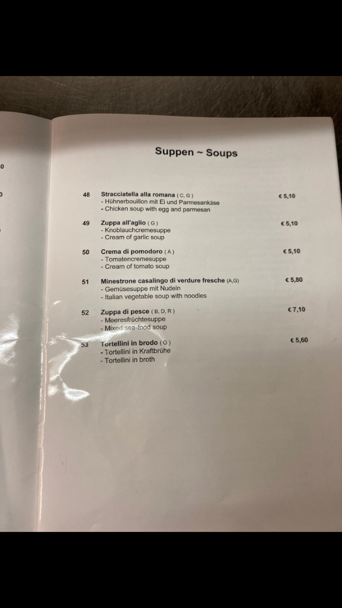Speisekarte photo 6
