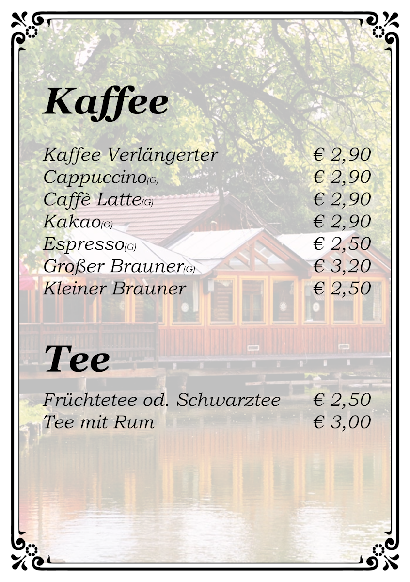 Speisekarte photo 6