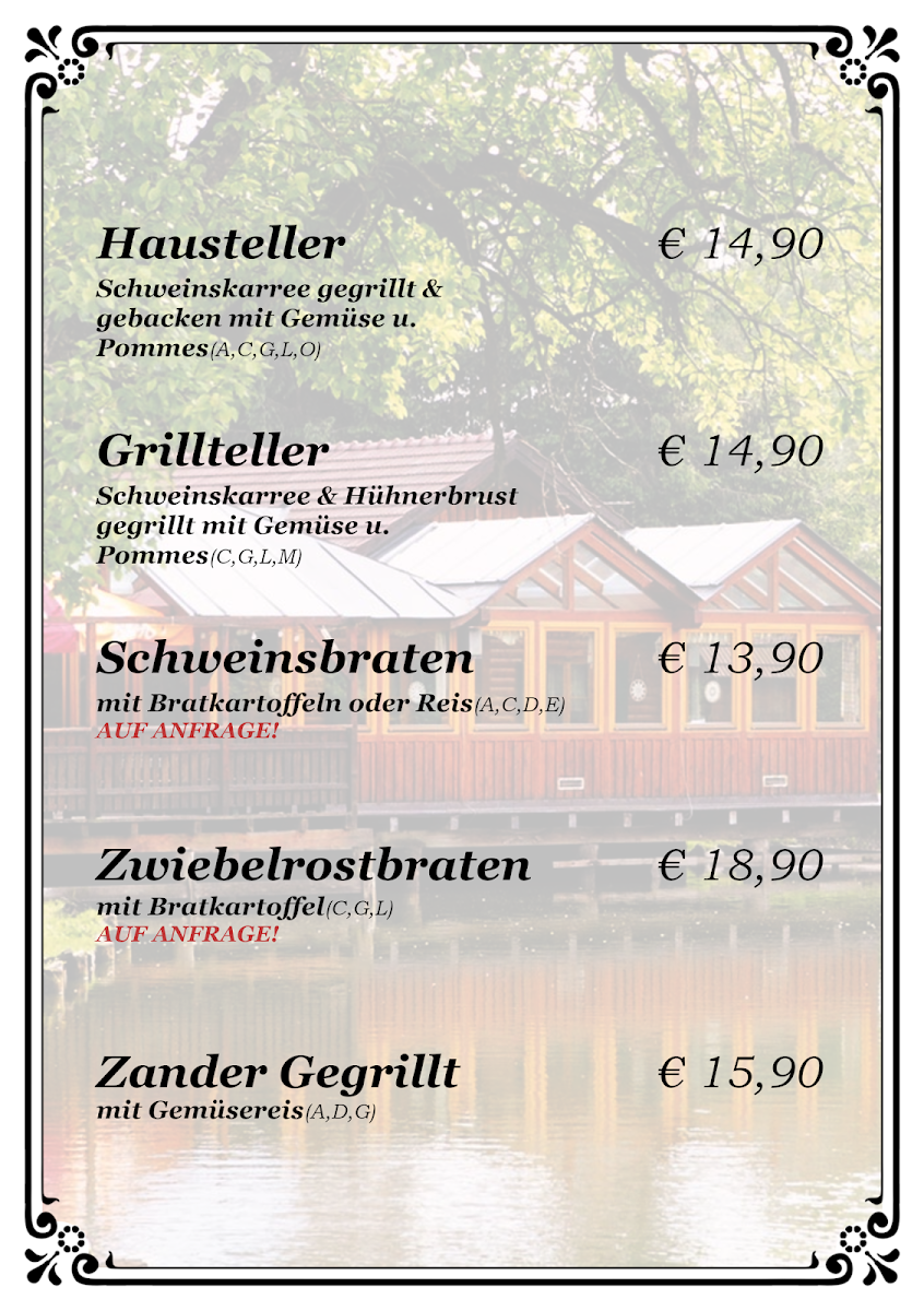 Speisekarte photo 7