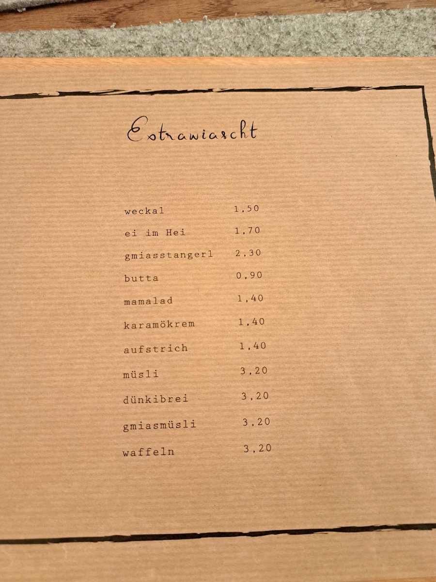 Speisekarte photo 1