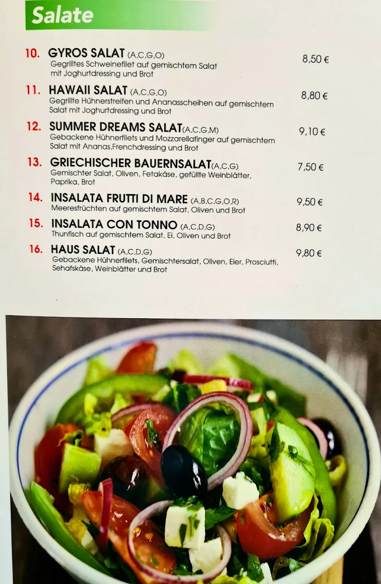 Speisekarte photo 3