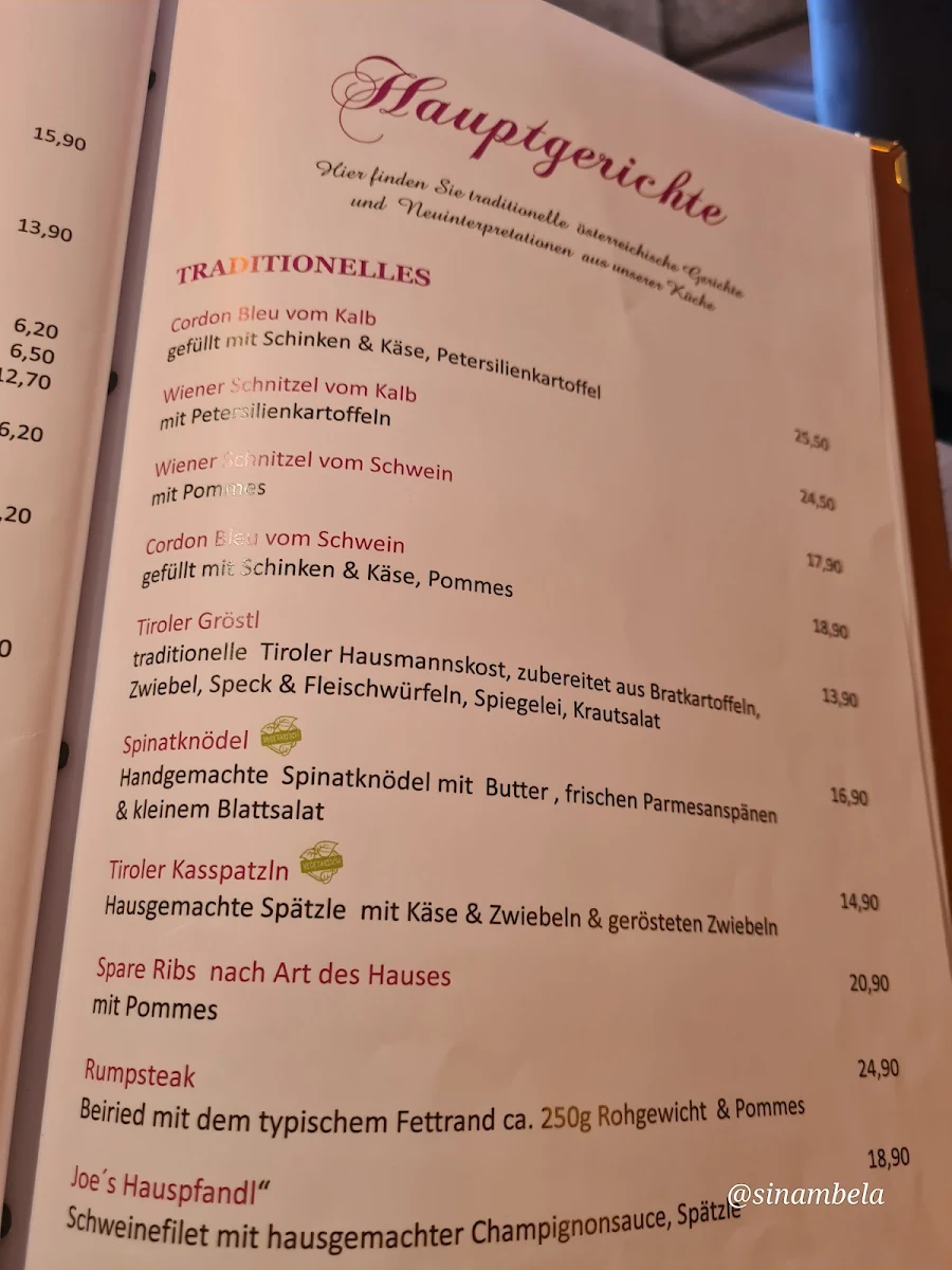 Speisekarte photo 2