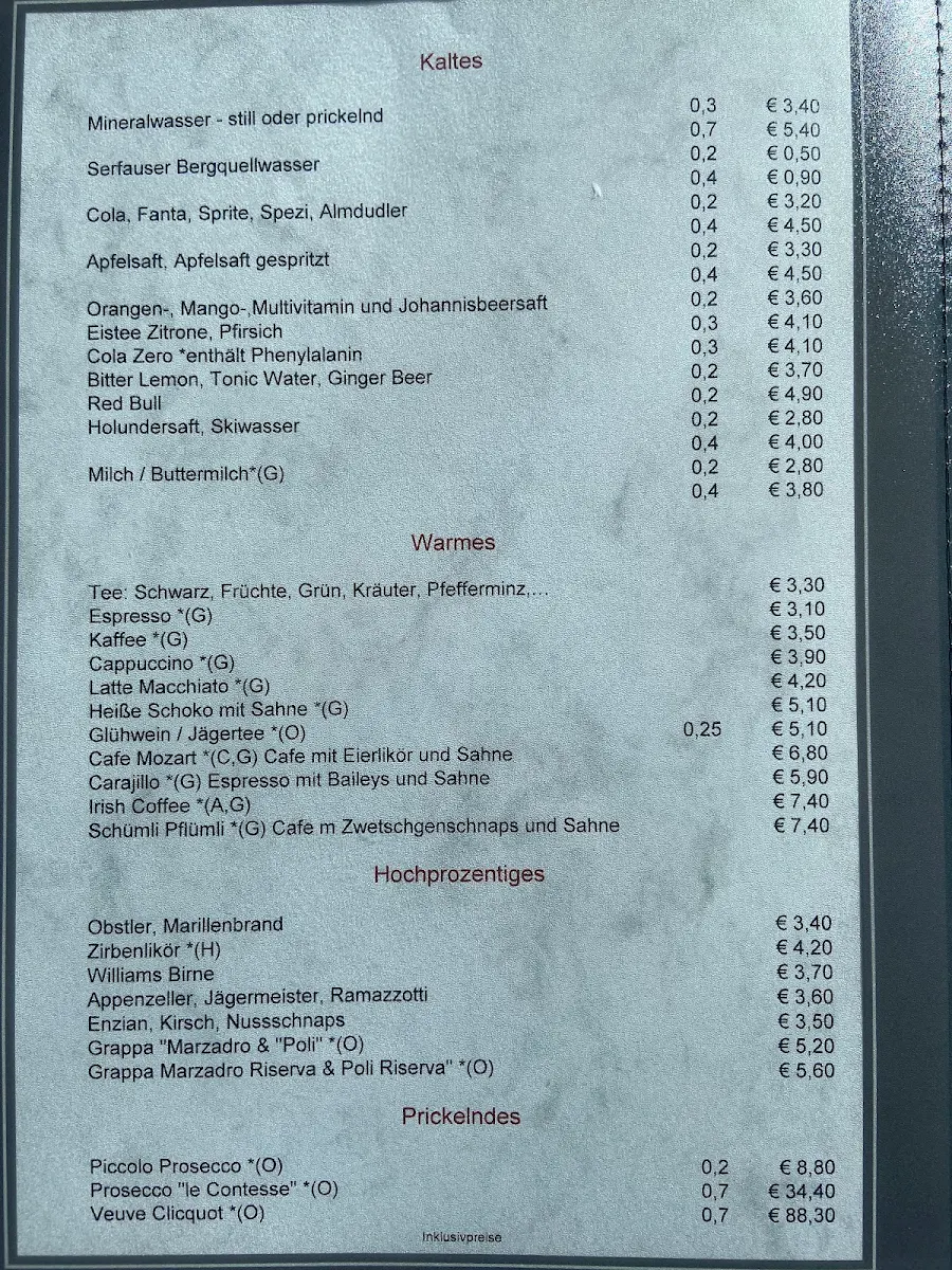 Speisekarte photo 8