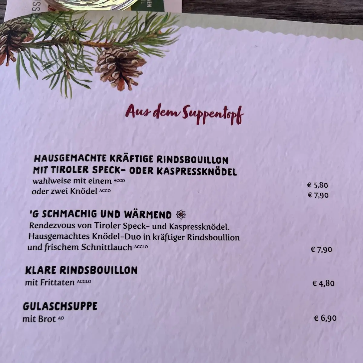 Speisekarte photo 10