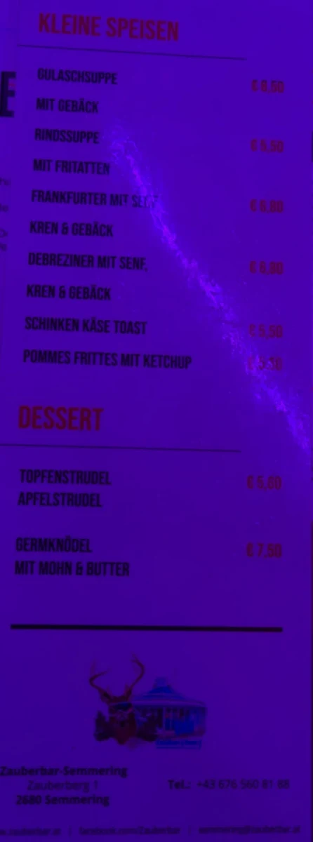 Speisekarte photo 4