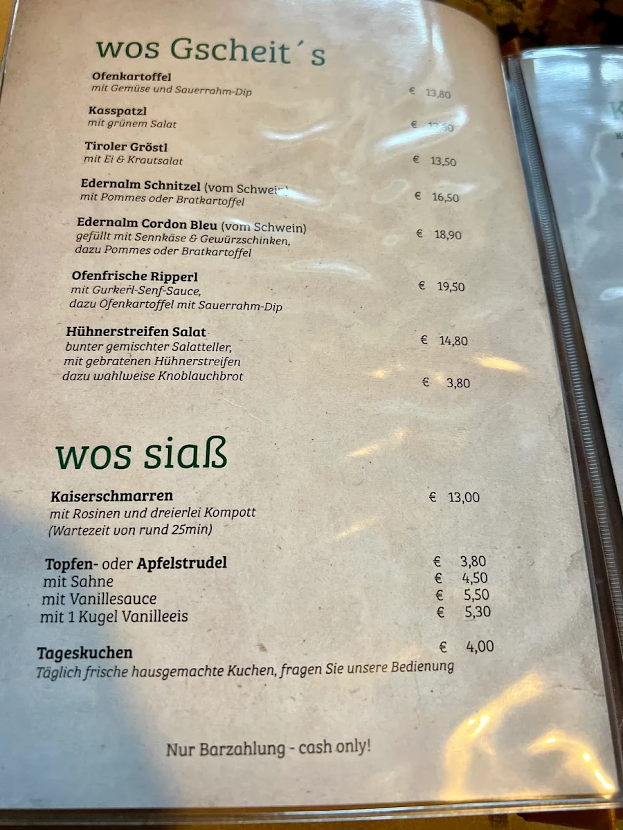 Speisekarte photo 3
