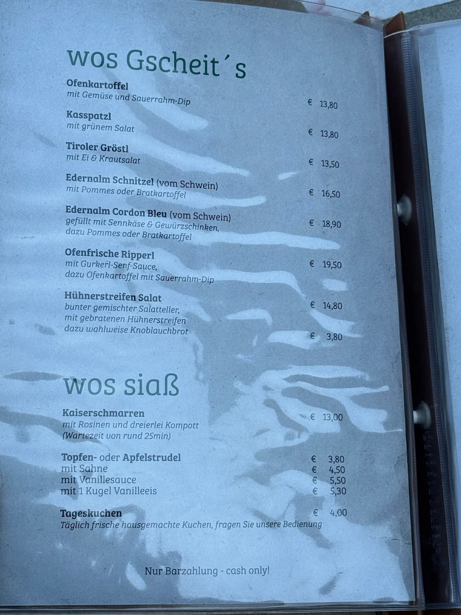 Speisekarte photo 5