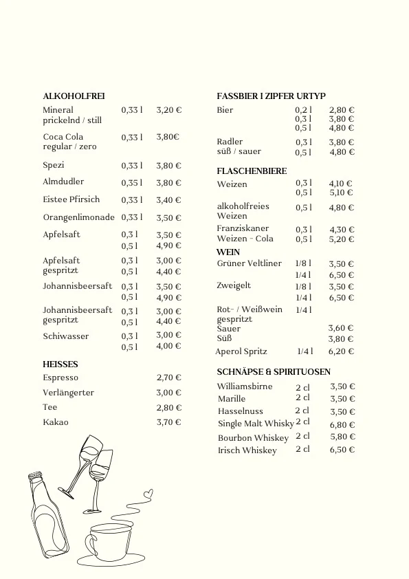 Speisekarte photo 1