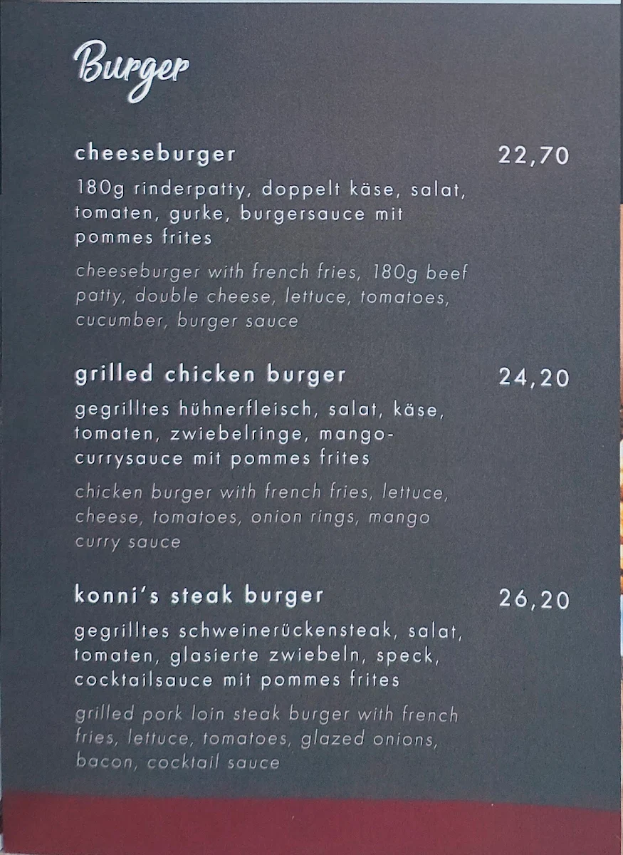 Speisekarte photo 1