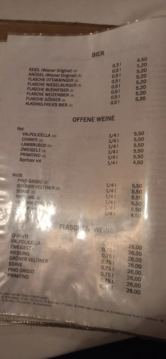 Speisekarte photo 1