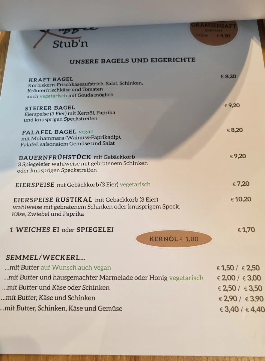 Speisekarte photo 1