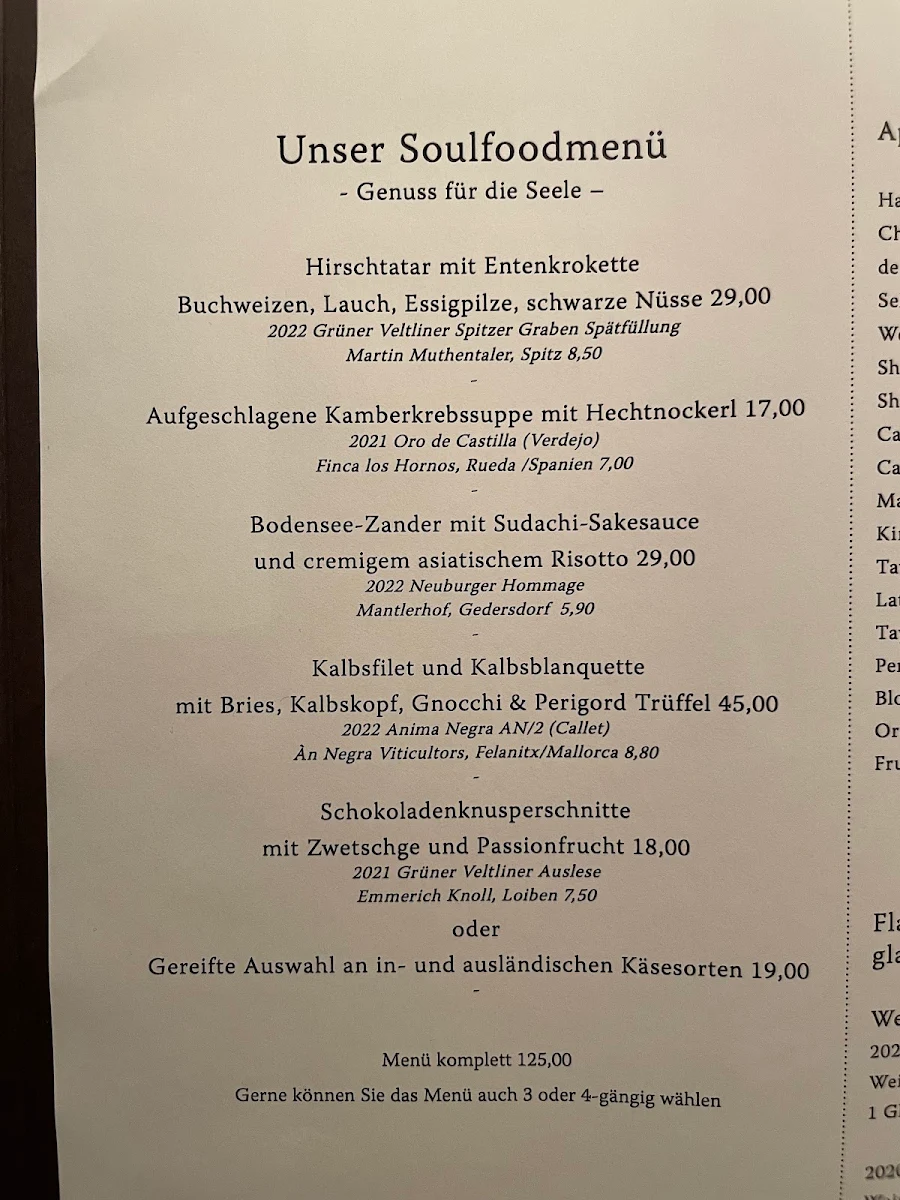 Speisekarte photo 1