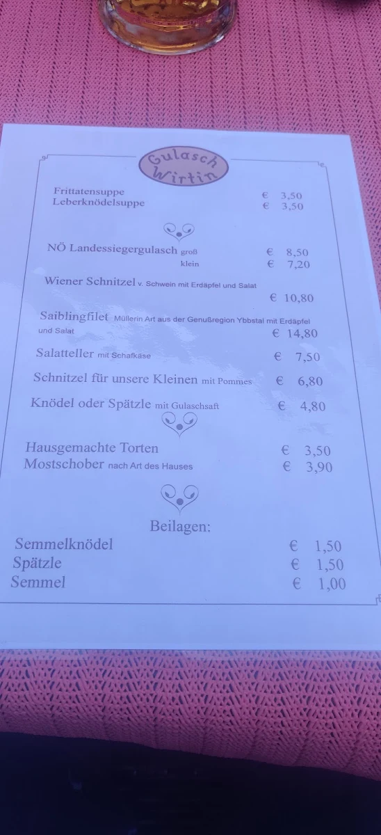 Speisekarte photo 3