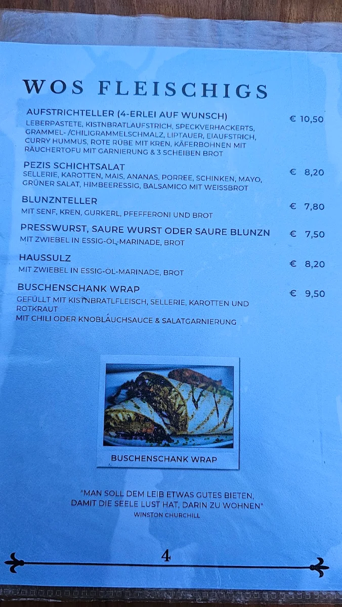 Speisekarte photo 3