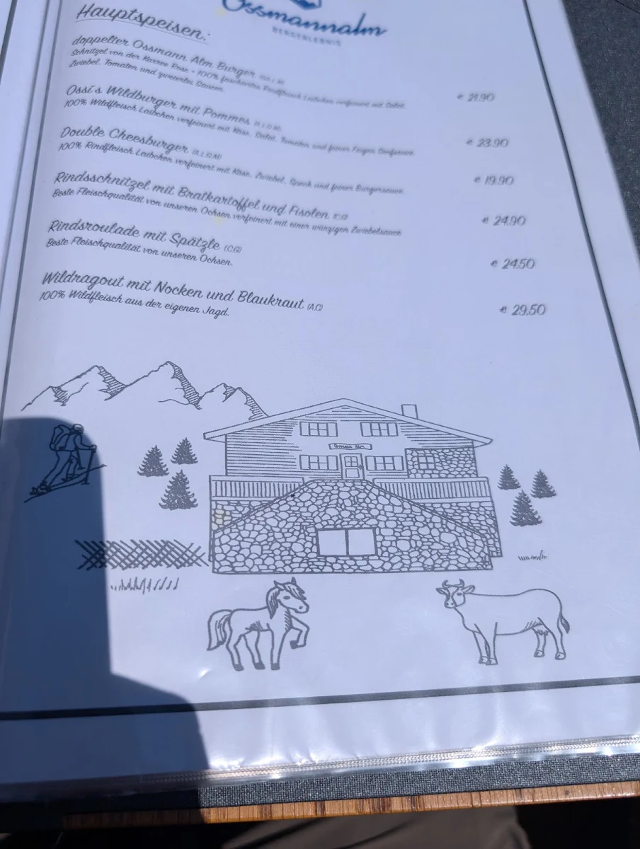Speisekarte photo 2
