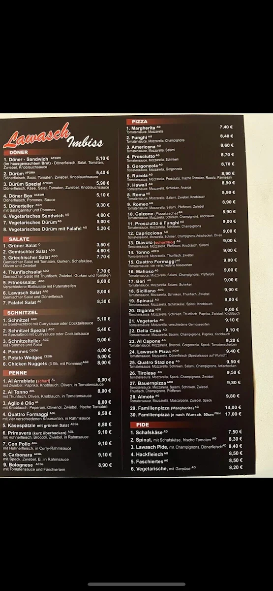 Speisekarte photo 6