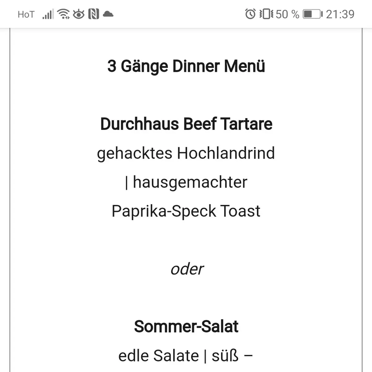 Speisekarte photo 5
