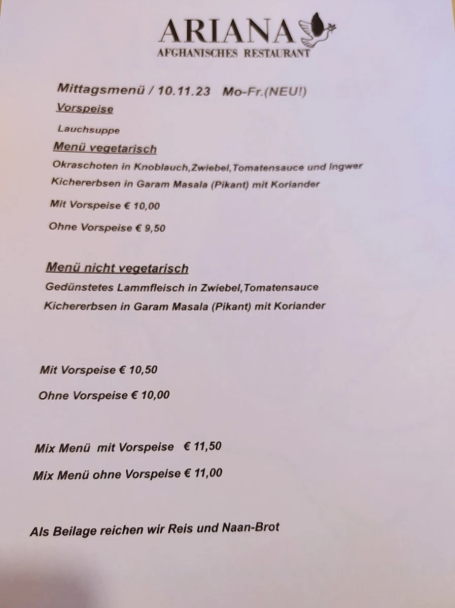 Speisekarte photo 5