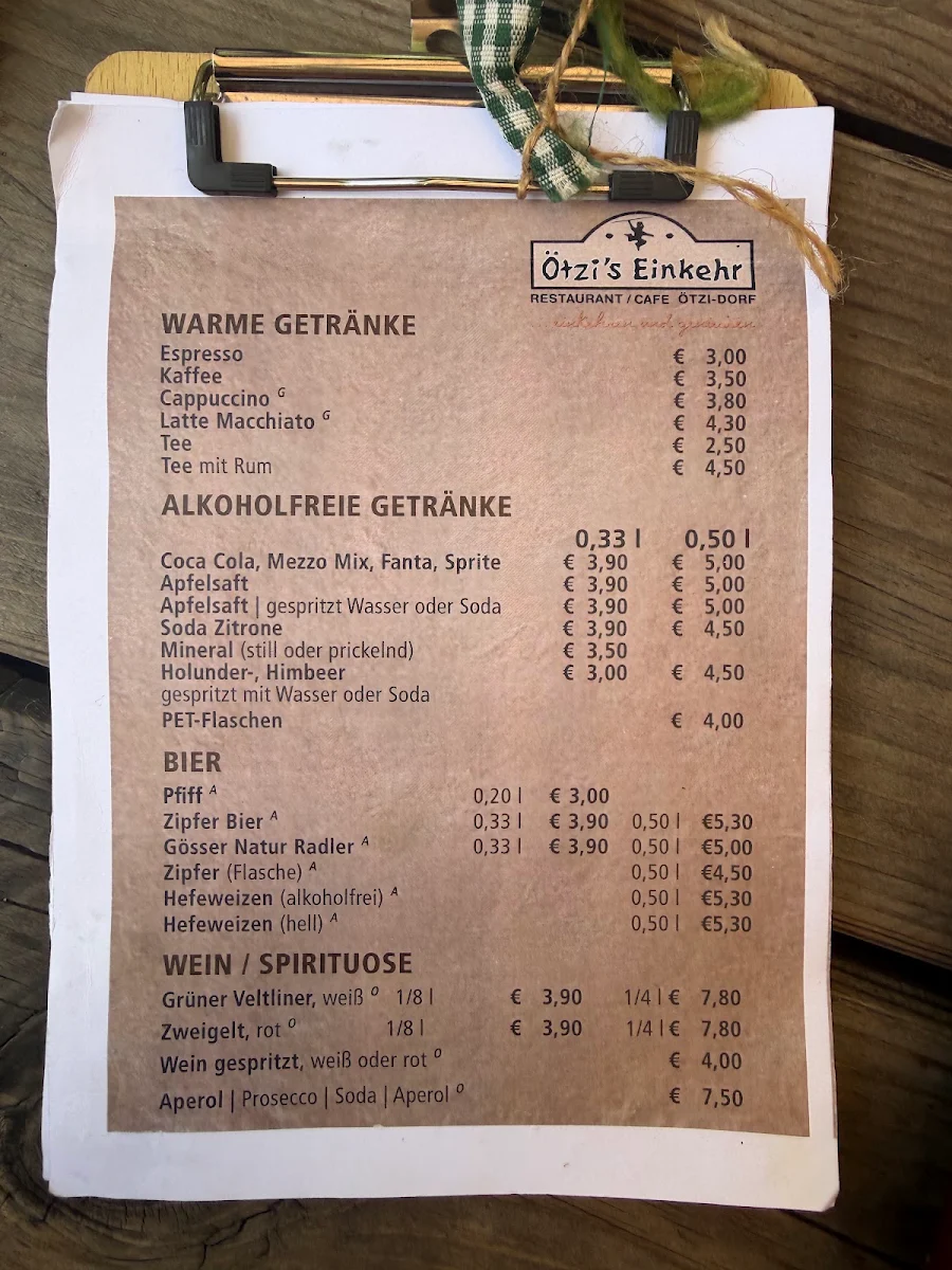 Speisekarte photo 3